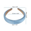 Unique Bargains Women's Classic Satin Sponge Headband 6.3"x5.91" 1 Pc - 3 of 4