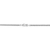 Black Bow Jewelry 2.25mm, 14k White Gold, Handmade Solid Rope Chain Necklace - 4 of 4