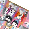 Wrapables Large & Small Foldable Nylon Reusable Shopping Bags (Set of 2), Dog Party - 4 of 4