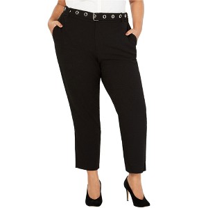Rachel Roy Womens Belted Casual Cropped Pants - 1 of 1