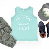 The Juniper Shop This Is How I Roll Youth Tank Top - L - Seafoam - 3 of 4