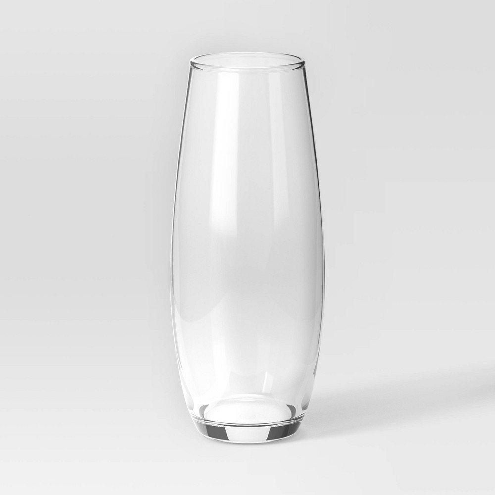 Photos - Glass 9.6oz Stemless Hutton Champagne Flute - Threshold™