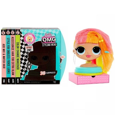 lol doll rubber hair