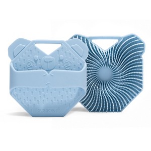 Sud Scrub Kids Body Scrubber, Antimicrobial Silicone Body Scrubber For Kids, Gentle Kids Bath Scrubber For Delicate Skin, Shower Fun For Kids - 1 of 4