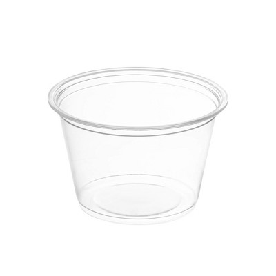 Smarty Had A Party 4 oz Clear Plastic Portion  Souffle cup - 2500 pcs