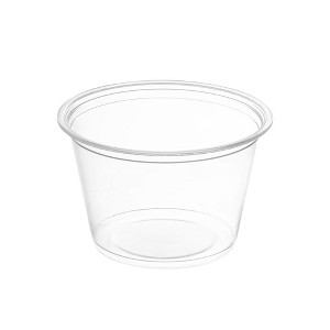 Smarty Had A Party 4 oz Clear Plastic Portion  Souffle cup - 2500 pcs - 1 of 4