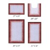 Torrent Collection 4 Piece 100% Soft Cotton Tufted Weave Bath Rug Set, Ombre Pattern, Super Soft & Absorbent, Machine Washable Bathroom Mats - 2 of 4