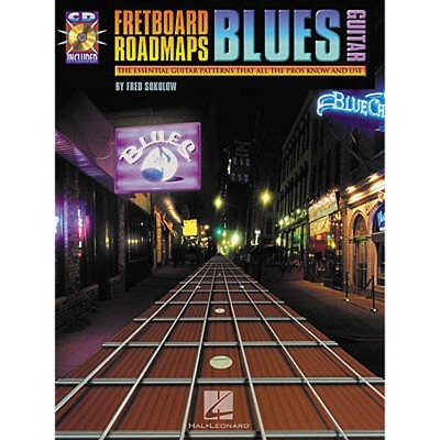 Hal Leonard Fretboard Roadmaps - Blues Guitar Book/Online Audio