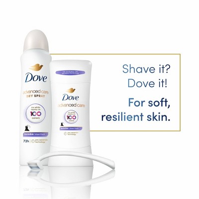 Dove Beauty Advanced Care Sheer Fresh 48-Hour Women&#39;s Antiperspirant &#38; Deodorant Dry Spray - 3.8oz_7