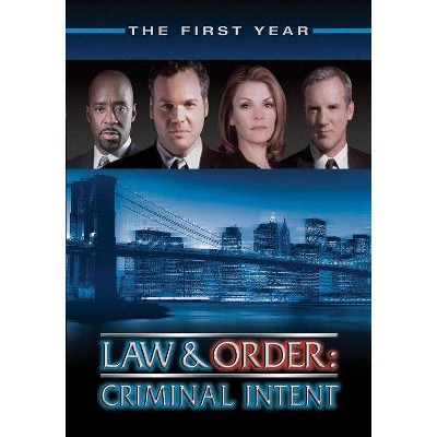 Law u0026 Order: Criminal Intent - The First Year (dvd) : Target