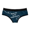 Womens Leave This To The Professional Panties Gamer Bikini Brief Funny Gaming Controller Graphic - Crazy Dog Hipster Underwear - 2 of 4