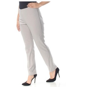 I.N.C International Concepts Womens C Studded Casual Leggings, Grey, 4 - 1 of 1