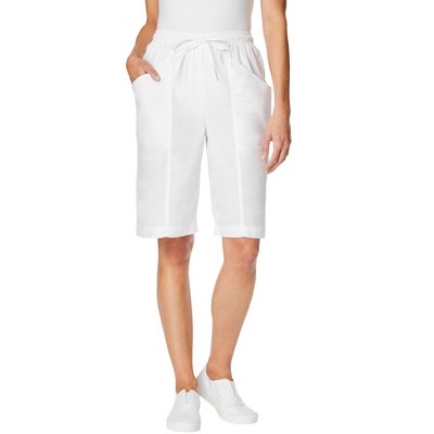 Woman Within Women's Plus Size Boardwalk Front Seam Short