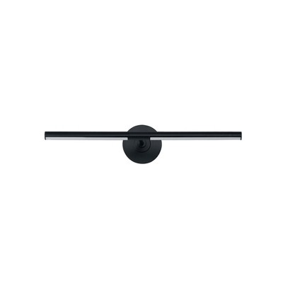 ET2 Lighting Dorian 1 - Light Wall Light in  Black