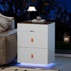 Bella Depot 3-Drawer 30'' Nightstand  with 3 Storage Drawers for Bedroom, Livingroom, Cloakroom - 4 of 4