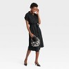 Women's Short Sleeve Midi Utility Shirtdress - A New Day™ - 3 of 3