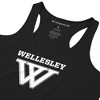 Women's Wellesley College Adult Sport Tank Top Primary Logo - 4 of 4