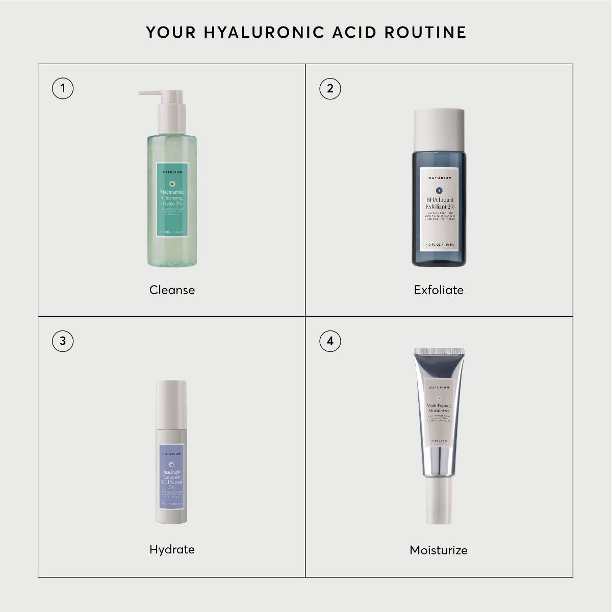 Naturium Quadruple Hyaluronic Acid Serum 5% - 1 fl oz - thumbnail 5