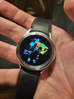 Black - Smartwatch Lte Galaxy Watch 46mm 4 : Target Samsung Classic