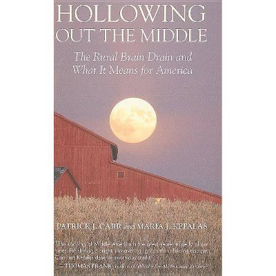 Hollowing Out the Middle - by  Patrick J Carr & Maria J Kefalas (Paperback)