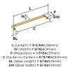 Amerock Balon Pull for Cabinets, Drawers, and Furniture - 3 of 4