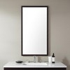 HomeRoots 42" Black Framed Bathroom Vanity Mirror - 2 of 4