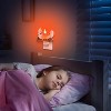 iMountek"2Pcs Ghost Campfire Flickering Flame Night Light – Fun Halloween Decor & Gift for Friends & Family" White&Brown - 4 of 4