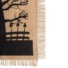 Design Imports Haunted House Burlap Table Runner 14X113 - 2 of 4