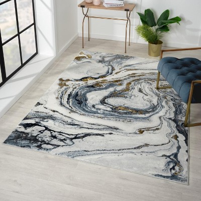 Luxe Weavers Lagos Collection Passion 2x3 Modern Abstract Area Rug : Target