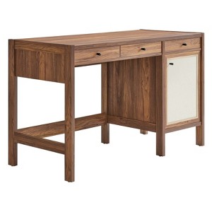 Modway Capri 49 in. Wood Grain Office Desk - 1 of 4