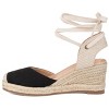 Journee Collection Womens Monte Wedge Heel Espadrille Sandals - 2 of 4