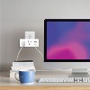 Ciao Tech Slim Multiport Charging Station 2 Outlets + 1 USB + 1 Type C w/ Surge Protection - 3 of 4