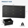 8/9 Drawer Dresser, Bedroom Storage Cabinet with Drawers, Wooden Bedroom Dresser - 3 of 4