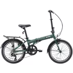 ZiZZO Forte Duty 7-Speed 20" Folding Bike - Green
