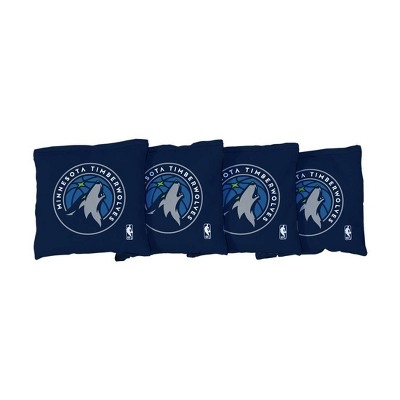 NBA Minnesota Timberwolves Corn-Filled Cornhole Bags Royal Blue - 4pk