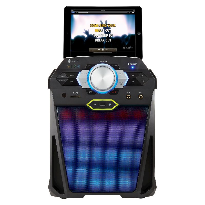 Singing Machine Vibe Hi-Def Karaoke System - Black (SDL366), 5 of 11