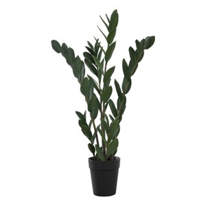 Syemin Artificial Plants Artificial Plant 29" Tall Zz Tree Home Decor Fake Plant Faux Plants Indoor Outdoor Fall Decoration, Green, 17"*16"*29" - 1 of 4