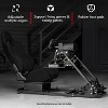 Dardoo Adjustable Flight Sim Cockpit With Black Seat for Driving and Flight Fit for Thrustmaster/Logitech Without Wheel Shifter and Pedal - 4 of 4
