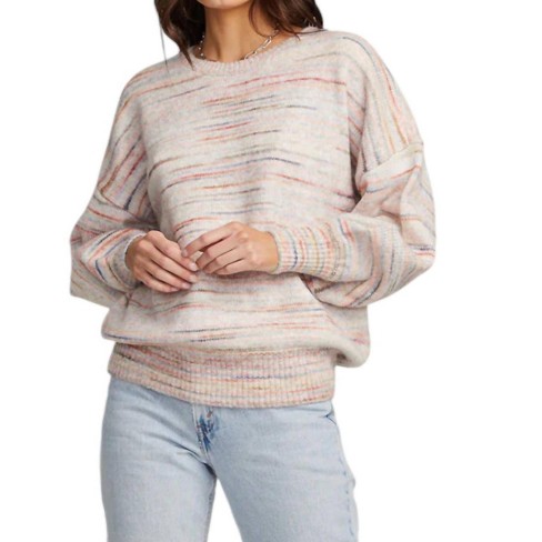 Women's Cheri Stripe Crewneck Sweater - saltwater LUXE - image 1 of 3