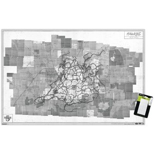 Trends International Netflix Stranger Things: Season 5 (2025) - Hawkins Map Unframed Wall Poster Prints - 1 of 4