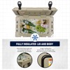 MaseiKar 25/30/35/40 Quart Rotomolded Cooler - 100+ Hrs Ice Retention, UV Resistant, 310LB Capacity, Leakproof for Camping, Beach, Tailgating - 3 of 4