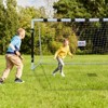 Racxily 10x5ft Soccer Goal with Net - Heavy Duty Backyard Football Goals for Kids & Adults, Portable with Carry Bag, Weatherproof UPVC Frame & Stakes - 3 of 4