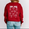 Simply Sage Market You Are Smiley Front And Back Sweatshirt - 2 of 4