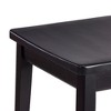 Plank+Beam 30" Bar Stool, Wood Modern Kitchen Stool, Saddle Seat Backless Bar Height Chair with Metal Footrest - 4 of 4