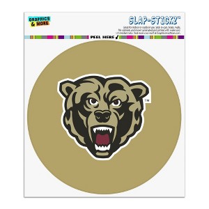 Kutztown Secondary Logo  Automotive Car Window Locker Circle Bumper Sticker - 1 of 4