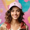 Dalix Leaping Corgi Embroidered Cap Cotton Baseball Hat Nautical Womens - 3 of 4
