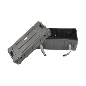 SKB 1SKB-DH3315W Durable Plastic Mid Sized Drum Hardware Case with Convenient Pull Out Handle, Heavy Duty Nylon Web Strap, and Built In Roller Wheels - 1 of 4
