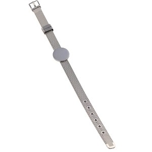 SOHI Women's Metallic Silver The Montre Statement Bracelet - 1 of 4
