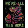Women's Alice in Wonderland Rainbow Cheshire T-Shirt - 2 of 4