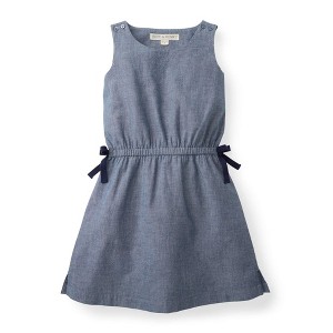 Hope & Henry Girls' Tie-Waist Sleeveless Dress, Infant - 1 of 4